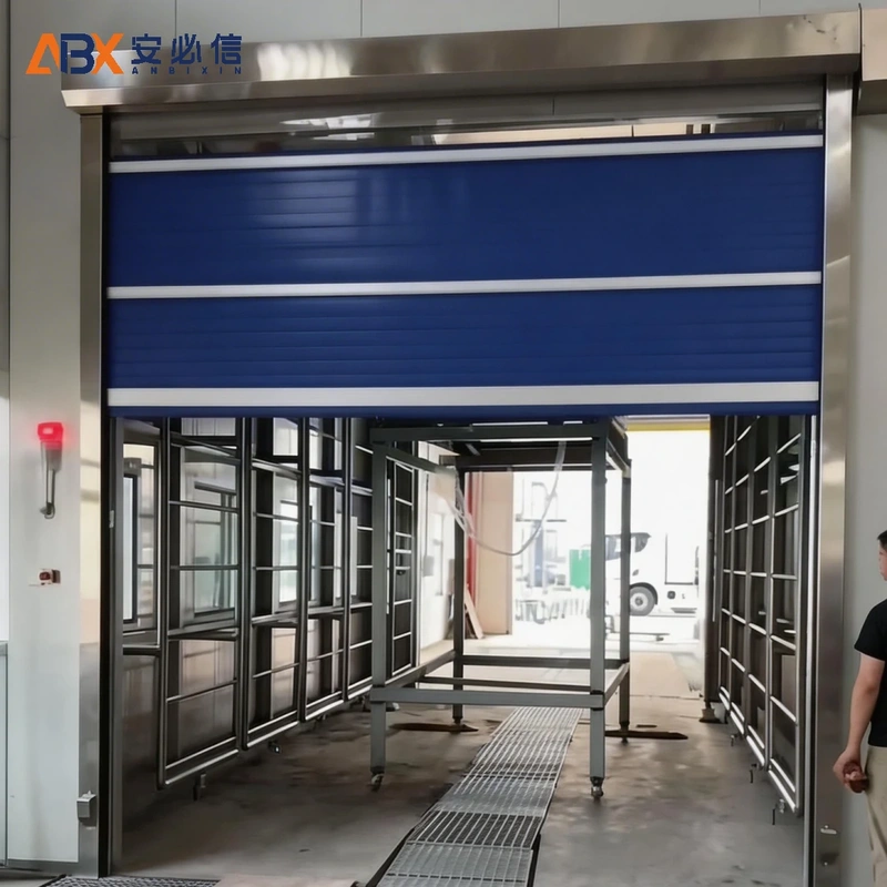 聊城市感应快速门